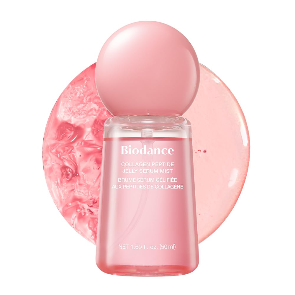 HotBIODANCE Caviar PDRN Jelly Serum Mist, Hydrating Face Mist, Revitalizing & Radiance Face Spray, Sprayable Hydrogel, Travel Essentials & Self Care Gifts for Women, Korean Skin Care | 1.69 fl.oz
