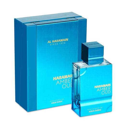 Hot Al Haramain Amber Oud - Aqua Dubai - Cologne for Men and Women - Bergamot, Amber, Musk Fragrances - Long Lasting Perfume for Men and Women - 2.5 oz