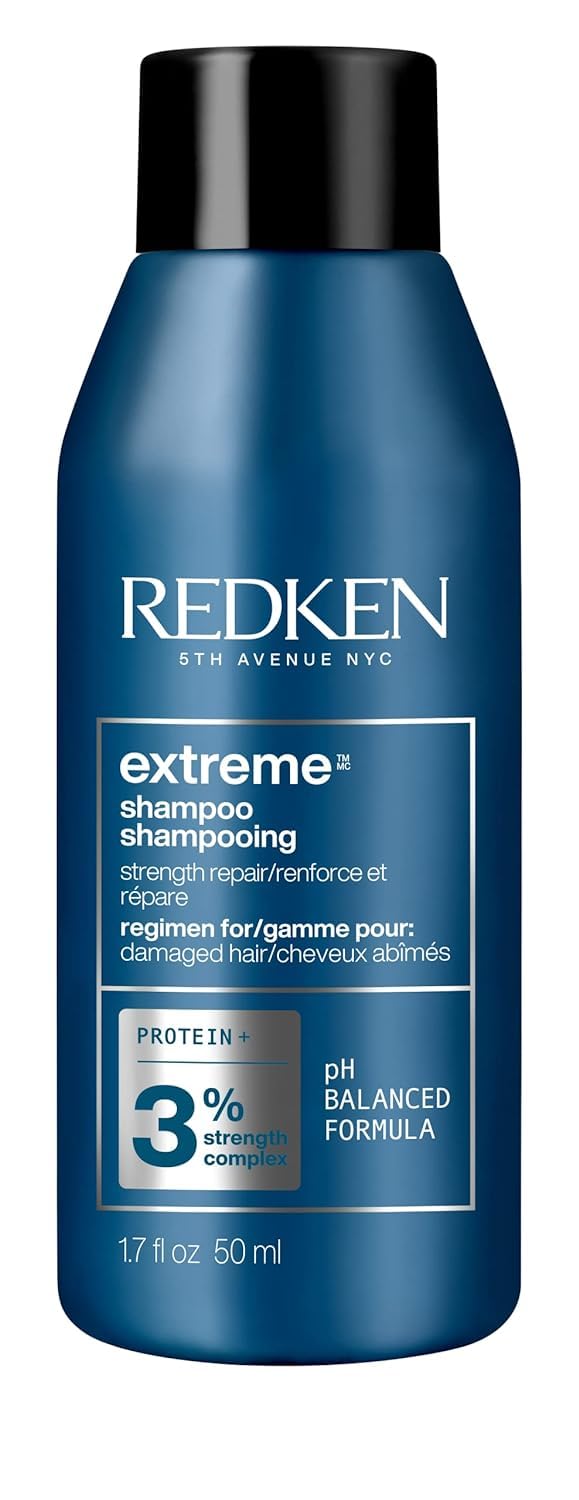 HotRedken Extreme Shampoo - Strengthen & Repair Damaged Hair, For Damaged Hair, Infused With Proteins