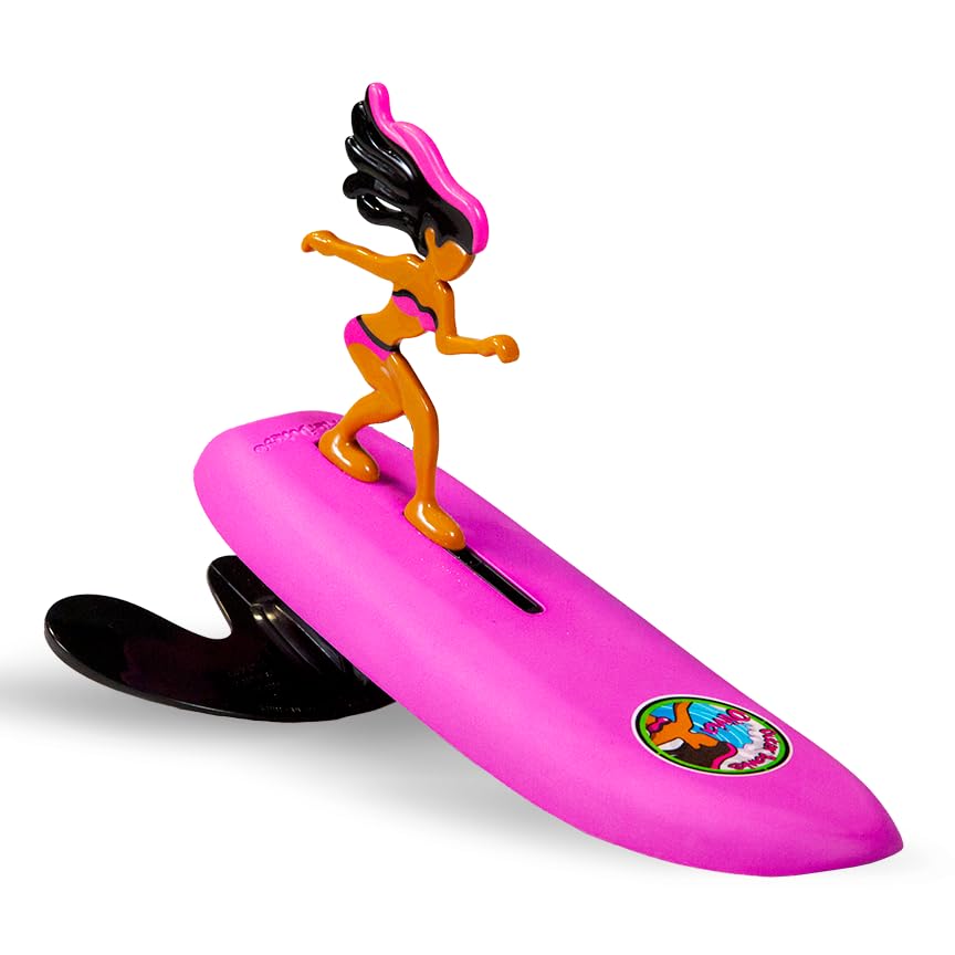 Hot Surfer Dudes Classics Wave Powered Mini-Surfer and Surfboard Toy - Outer Bank Olivia