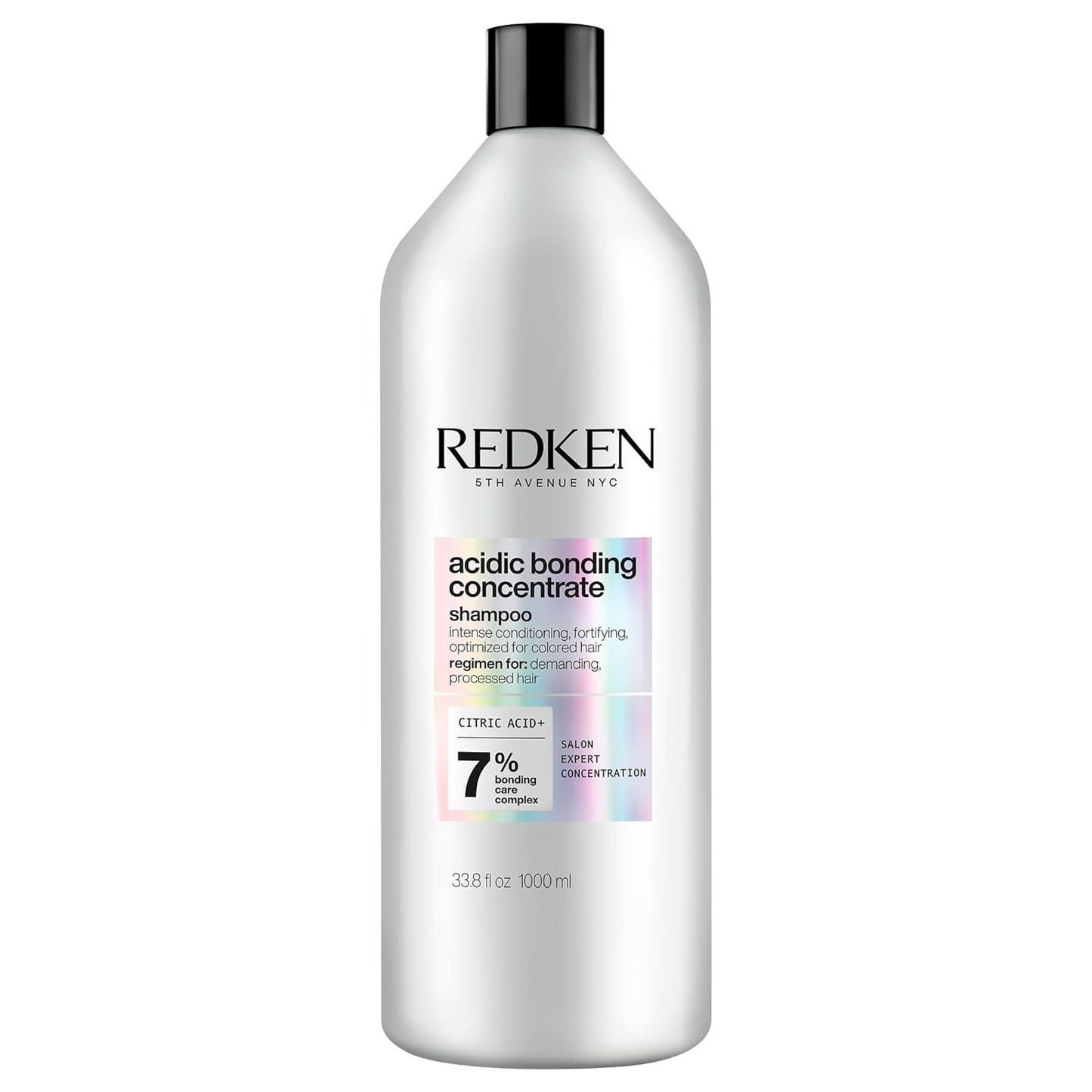 HotRedken Acidic Bonding Concentrate Shampoo - For Damaged Hair Repair, Strengthens and Repairs Weak and Brittle Hair, Sulfate-Free, Color Safe, With Citric Acid
