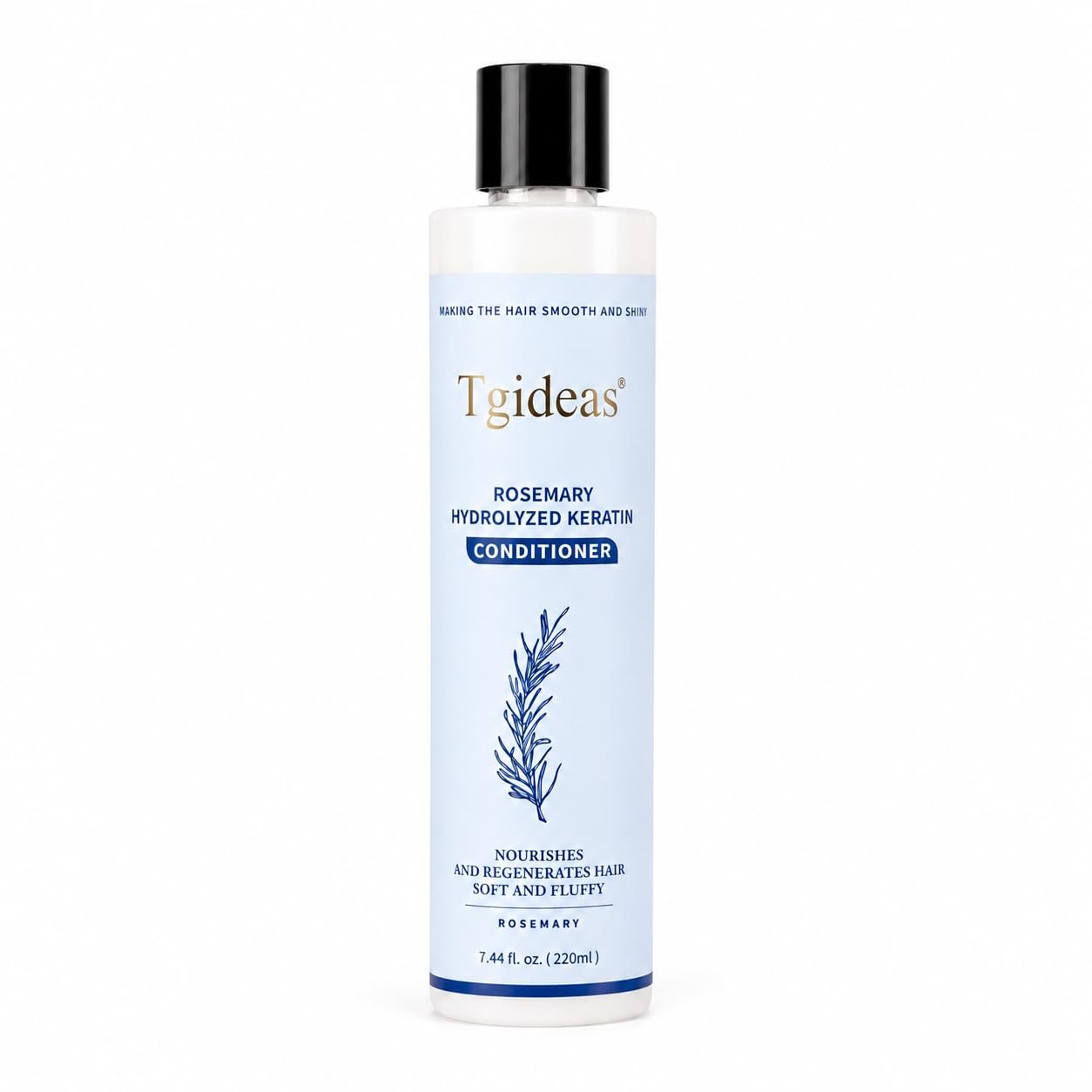 HotTgideas Rosemary & Biotin Shampoo for Thinning Hair, Volumizing Shampoo for Fuller, Thicker Hair, Strengthening & Nourishing Formula with Root Lift, Gentle Daily Care for Women & Men (7.4 fl oz)