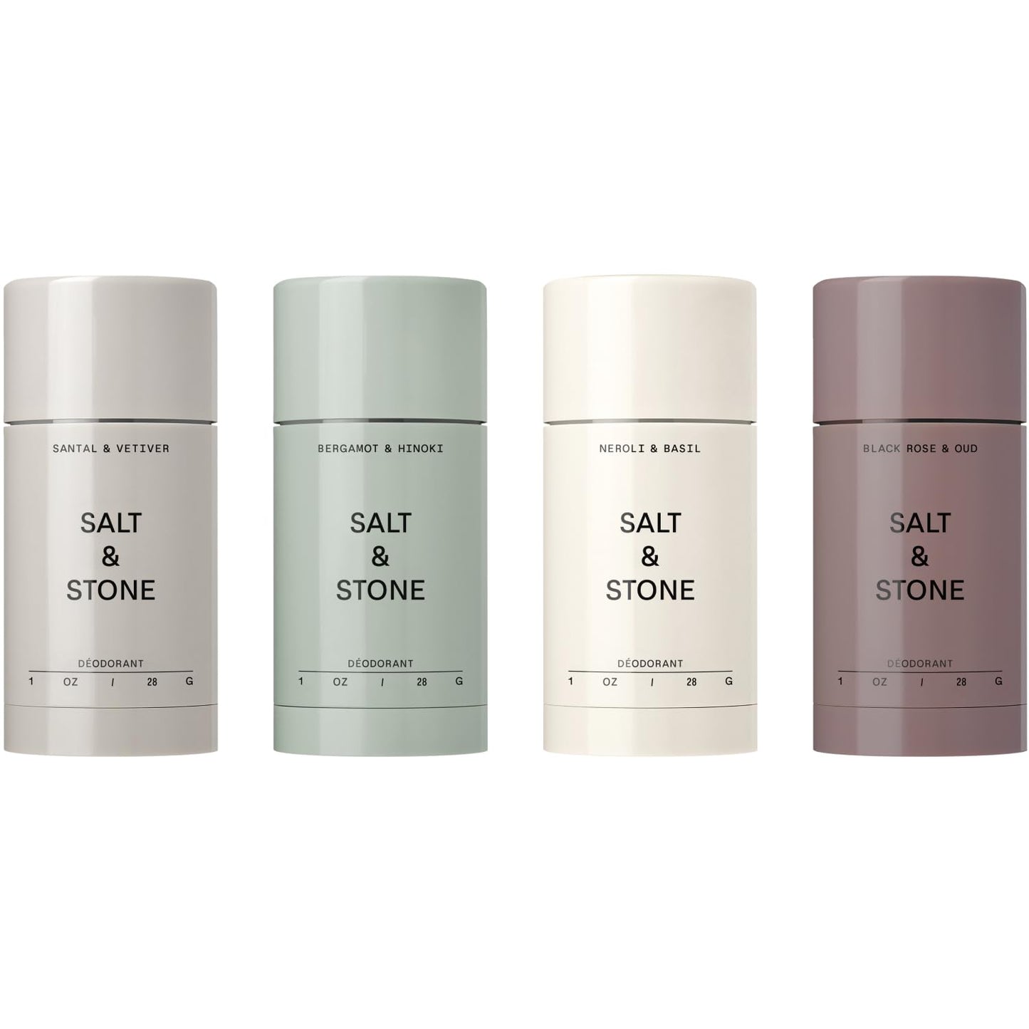 HotSalt & Stone Aluminum-Free Deodorant, Women & Men Black Rose & Oud 2.6 oz | Extra Strength 48 Hour Protection, Gender Neutral Scent, Made with Niacinamide, Spirulina, Magnesium & Antioxidants