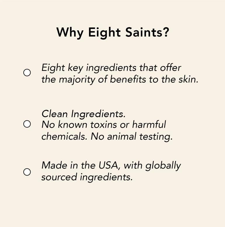 HotEight Saints Firm Intentions Anti Aging Neck Cream For Firming Skin and Reducing Wrinkles, with Protein Peptides, Hyaluronic Acid, and Niacinamide, 2 Ounces