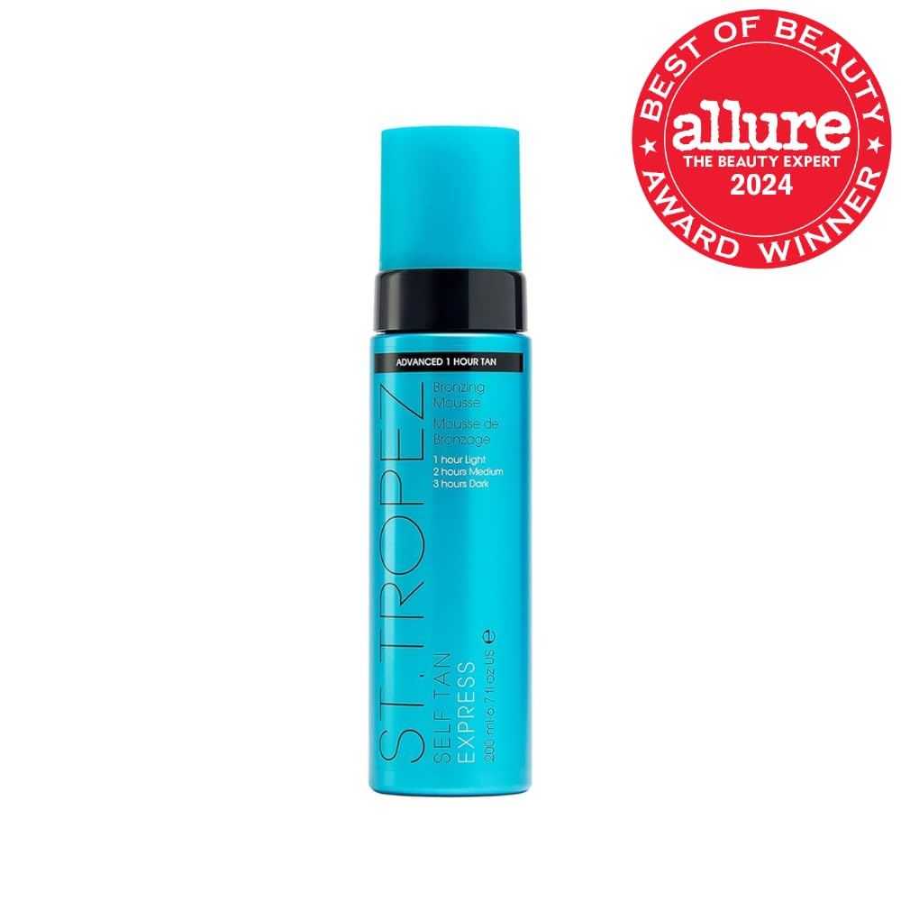 HotSt.Tropez Self Tan Express Bronzing Mousse for Fastest Sunless Tan