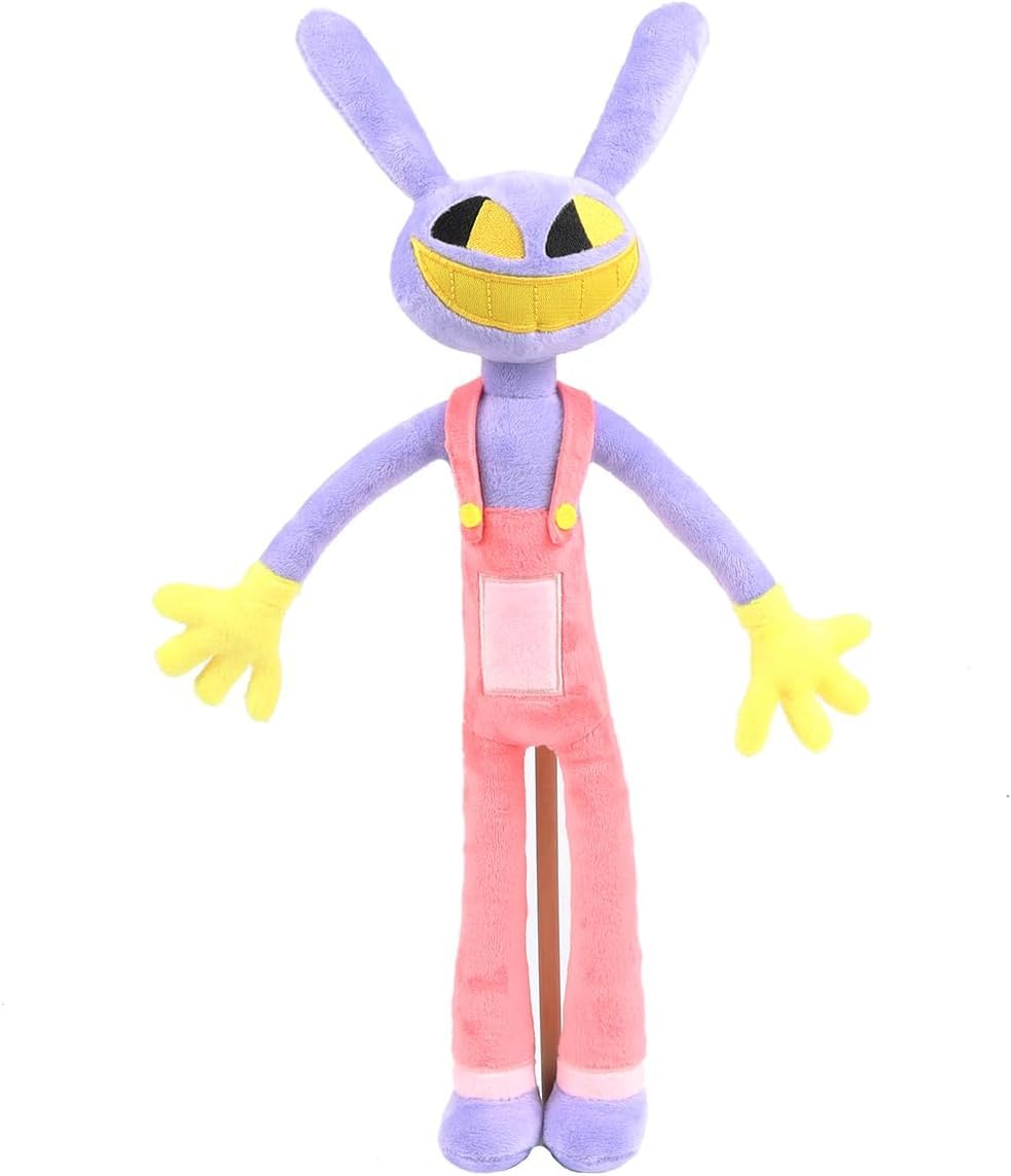 Hot SAJISP The Amazing Digital Circus Plush,10" Jax Plushies Toy Gift, Cute Stuffed Figure Doll for Kids and Adults, Birthday Halloween Christmas Choice for Boys Girls