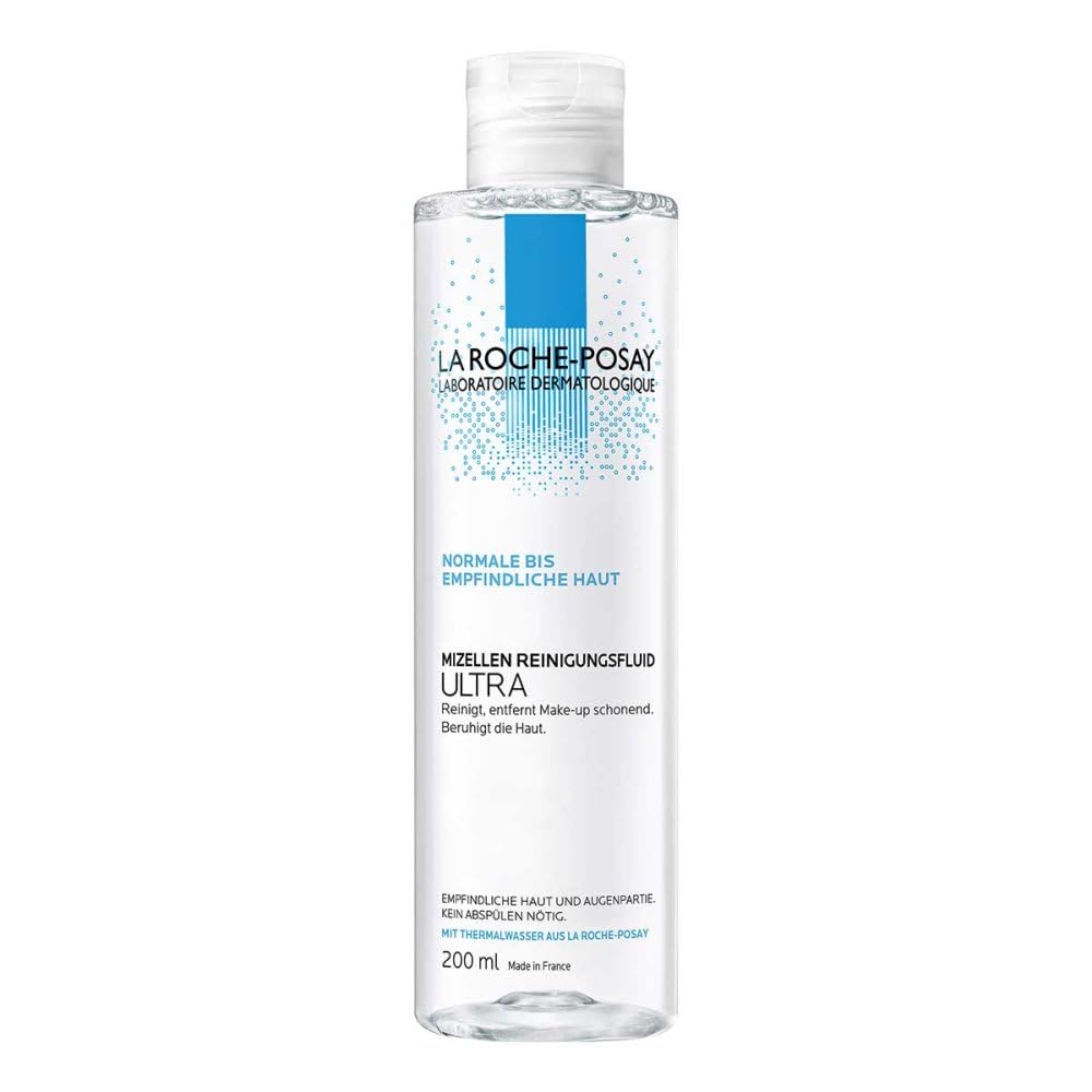 HotLa Roche-Posay Micellar Cleansing Water for Sensitive Skin, Micellar Water Makeup Remover, Cleanses and Hydrates Skin, Gentle Face Toner, Oil Free