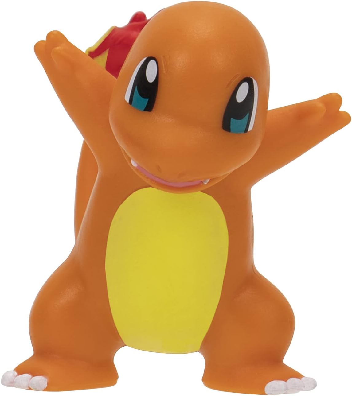 Hot Pokémon Battle Figure 6 Pack-Features 2-Inch Pikachu, Squirtle, Charmander, Bulbasaur, Mimikyu & Toxel-Authentic Details