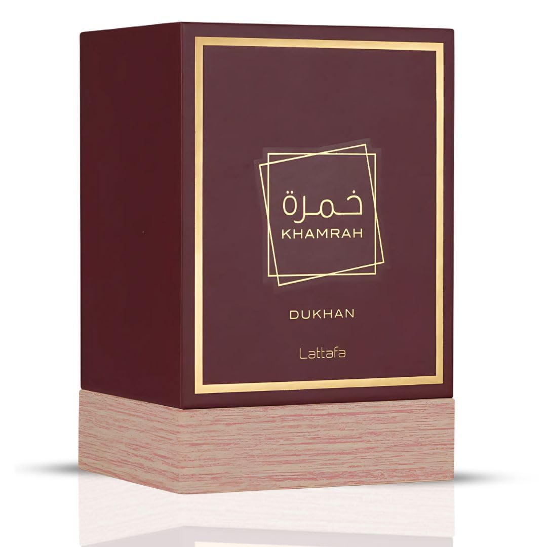 Hot Lattafa Khamrah Dukhan for Unisex Eau de Parfum Spray, 3.4 Ounce / 100 ml