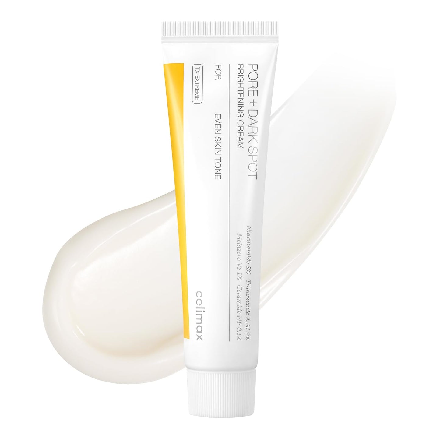 Hotcelimax Pore+Dark Spot Brightening Cream | with Niacinamide, Tranexamic Acid, TXA Cream, Pore Minimizer, Non-Irritating, Hydrating, For Sensitive Skin, 35ml