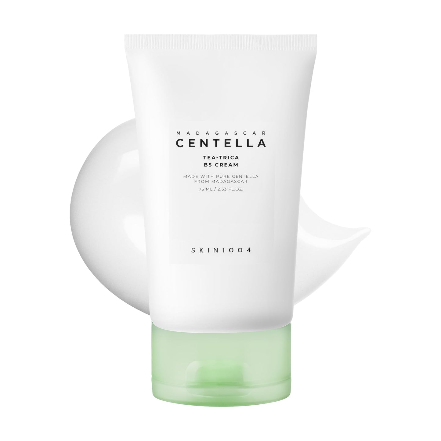 HotSKIN1004 Centella Soothing Cream, Face Moisturizer with Centella Asiatica, Korean Centella Moisturizer Cream for Soothing & Skin Barrier Support, Cica Gel Cream, Korean Skin Care, 2.53 fl.oz / 75ml