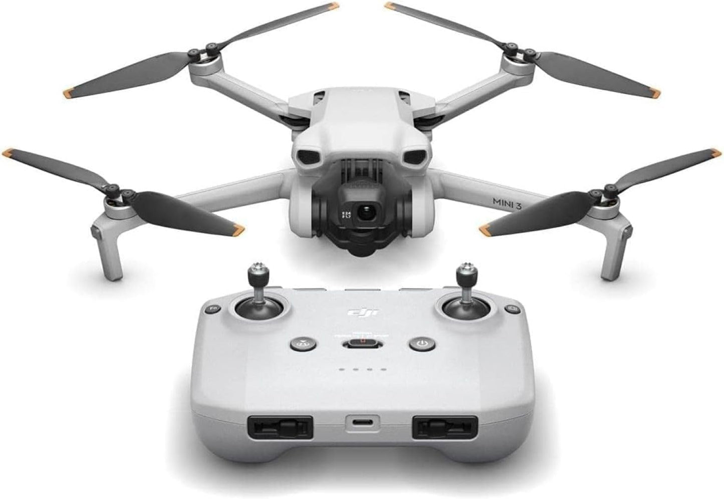 HotDJI Mini 3 With DJI RC, 3-Axis Mechanical Gimbal Mini Camera Drone | 4K HDR Video, 38-Min Flight Time, up to 32800ft (10km) Video Transmission, Vertical Shooting, GPS Auto Return