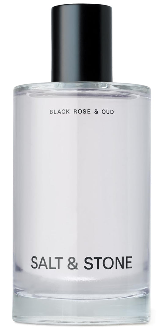 Hot Salt & Stone Hair & Body Mist for Women & Men, Black Rose & Oud 3.4 fl oz | Body & Hair Mist, Dark & Floral Scented Body Spray, Gender Neutral Fragrance with Glycerin & Red Algae, Vegan, Paraben-Free