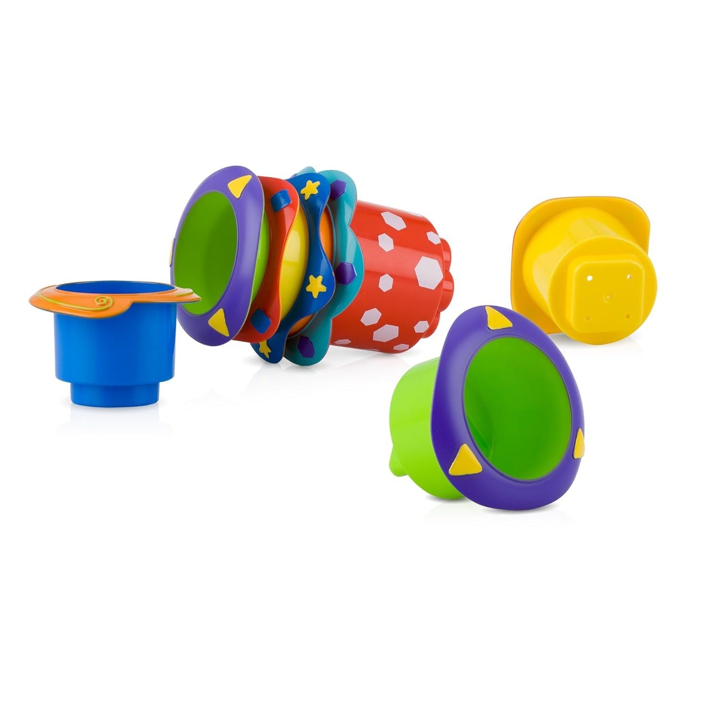 HotNuby Wacky Waterworks Pipes Bath Toy - Baby Bathtub Toy with Interactive Features for Cognitive Development