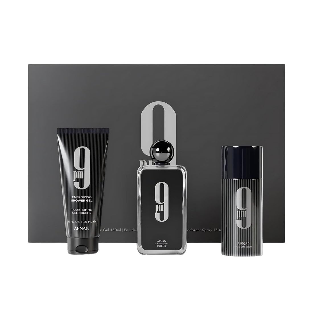 HotAfnan 9 PM Night Out Unisex Extrait de Parfum, 3.4 Fl. Oz