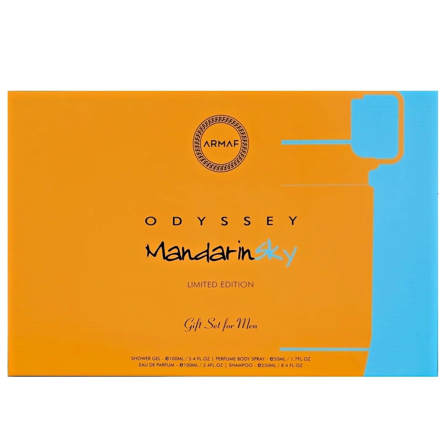 Hot Armaf Odyssey Mandarin Sky Limited Edition 6.8 Oz / 200ml for Men EDP
