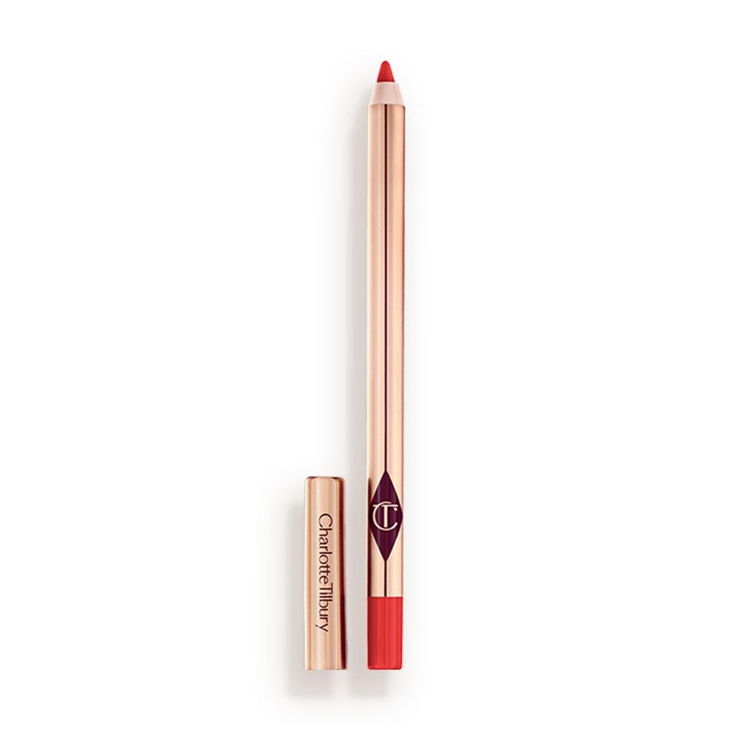 HotCharlotte Tilbury Lip Cheat Lip Liner Pencil - Gives Lips a Fuller-Looking, Defined Pout - Enriched with Jojoba Oil & Hyaluronic Acid - Waterproof, Smudge-Proof & Transfer-Proof