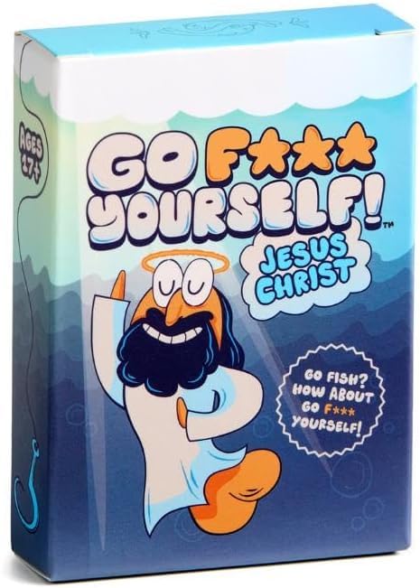 HotGo F Yourself! Grown Up Go Fish Card Game, Funny Gag Gift Card Deck | 52 Playing Card Deck of 13 Unique Pairs, 2+ Players, Funny Party Game for Game Night, Bachelorette Parties, Travel, Camping