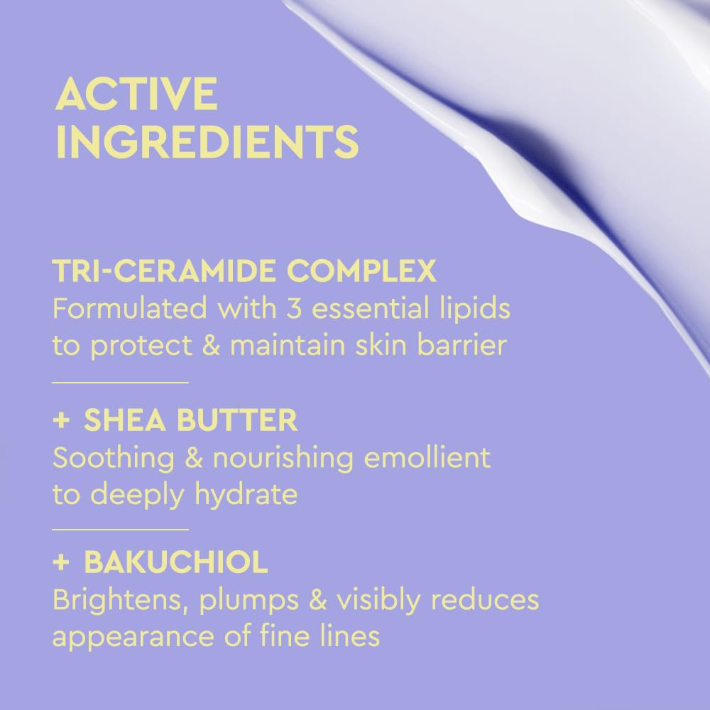Hot BYOMA Moisturizing Rich Cream - Barrier Repair Cream Face Lotion with Bakuchiol & Shea Extract - Ceramide Face Moisturizer for Dry Skin - Anti Wrinkle, Alcohol Free Face Moisturizer - 1.69 fl.oz