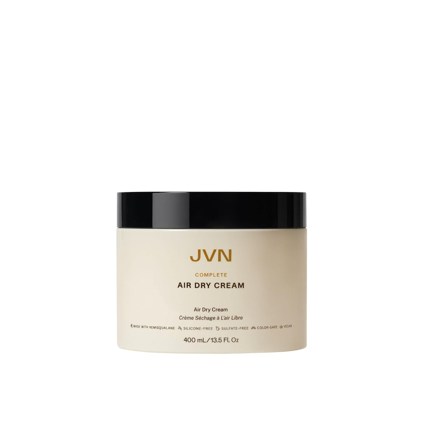 HotJVN No Heat Complete Air Dry Cream, 5 Fl Oz, Hair Smoothing Cream Enhances Your Natural Texture, Curl Cream and Wavy Hair Products, Silicone Free