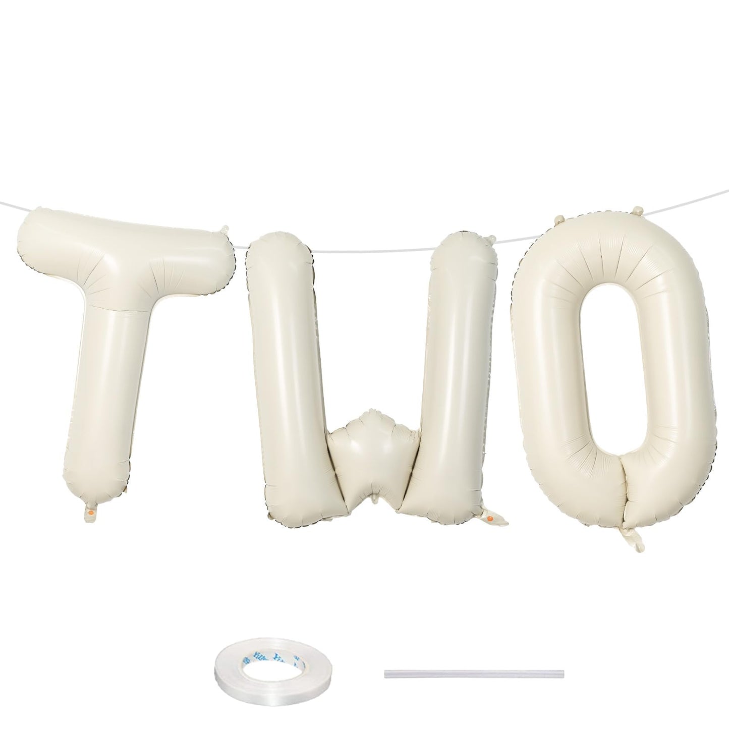 Hot40 Inch Beige BRIDE Balloons Bachelorette for Bridal Shower, Cream White Sand Bride Mylar Foil Banner Letter Sign, Bridal Balloon Banner for Wedding Engagement Bride To Be Party Favors Decorations