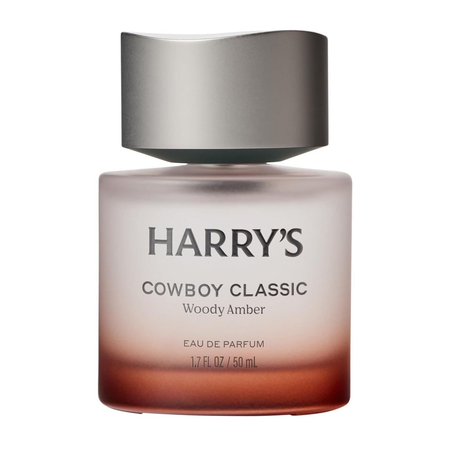 Hot Harry's Cowboy Classic Men's Cologne - Woody Amber Scent - 1.7 fl oz - Notes of Bergamot, Cedarwood & Musk - Long-Lasting Eau de Parfum Men's Fragrance