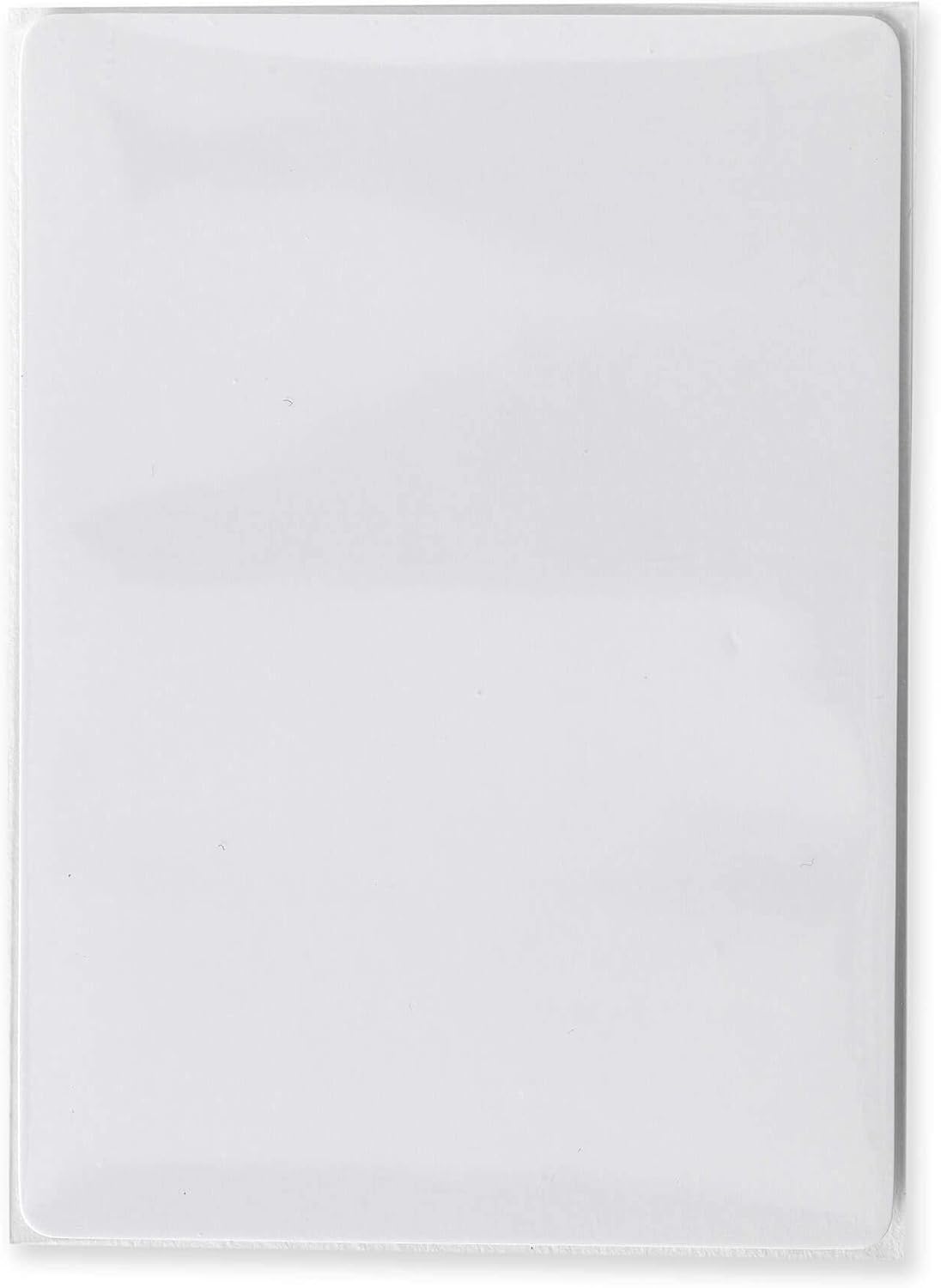 Hot Vault X Exact Fit Sleeves (500 Pack) Perfect Inner Sleeves for Trading Cards, Clear
