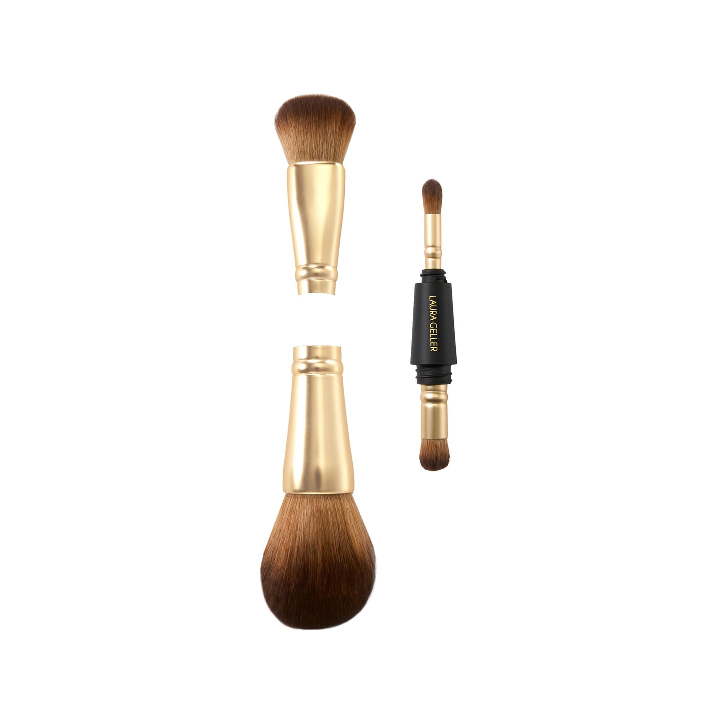 HotLAURA GELLER NEW YORK Cosmetic Professional Makeup Brushes - Cruelty-Free 02 Retractable Angled Kabuki Brush