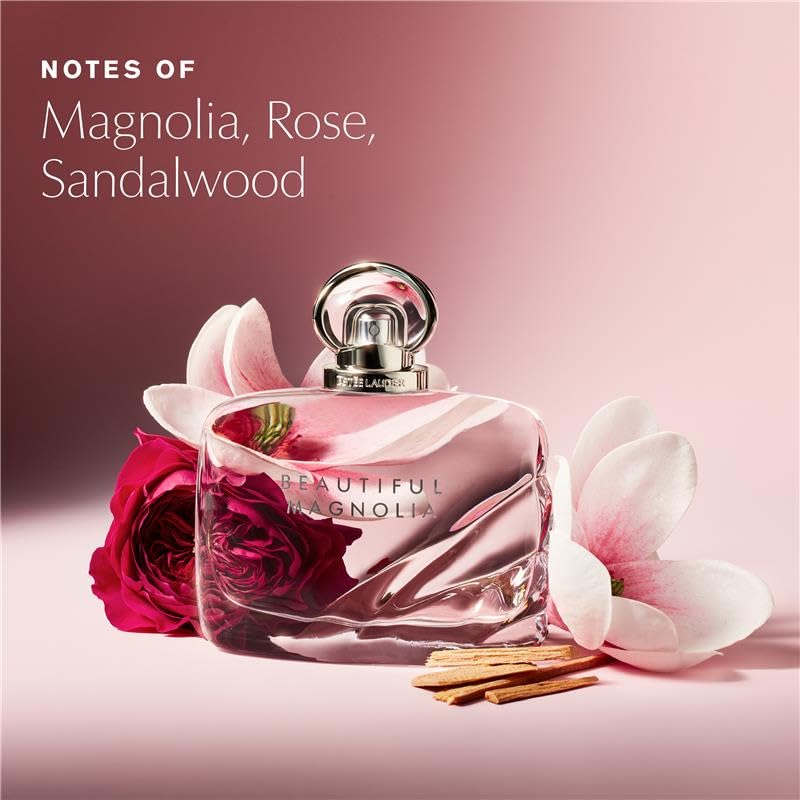 Hot Estée Lauder Beautiful Magnolia Eau de Parfum Spray with Notes of Lush Magnolia, Solar Gardenia, Warm Woods & Luminous Musk | Floral Perfume for Women | Perfumes for Women