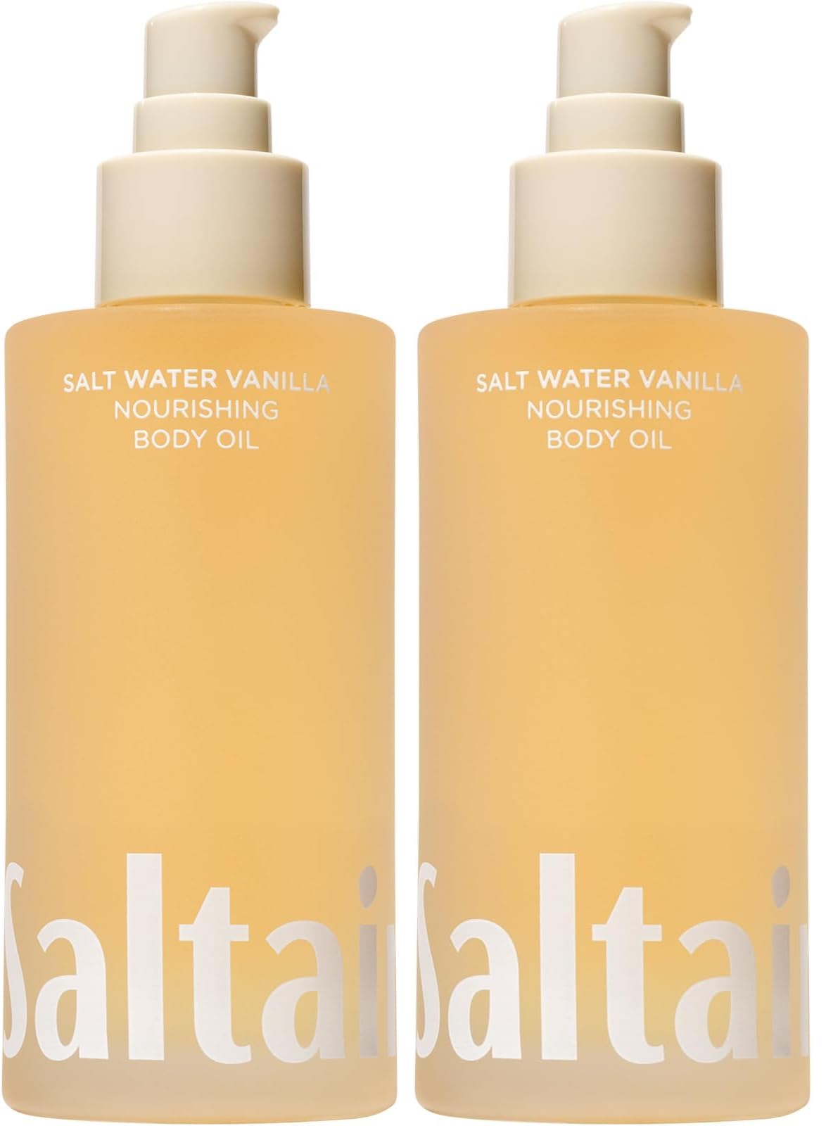 HotSaltair Nourishing Body Oil | Lightweight Glow | Salt Water Vanilla, 4 oz | Lightweight body oil with fermented saururus, kukui, moringa, astaxanthin, biomimetic plant actives, and vegan formula