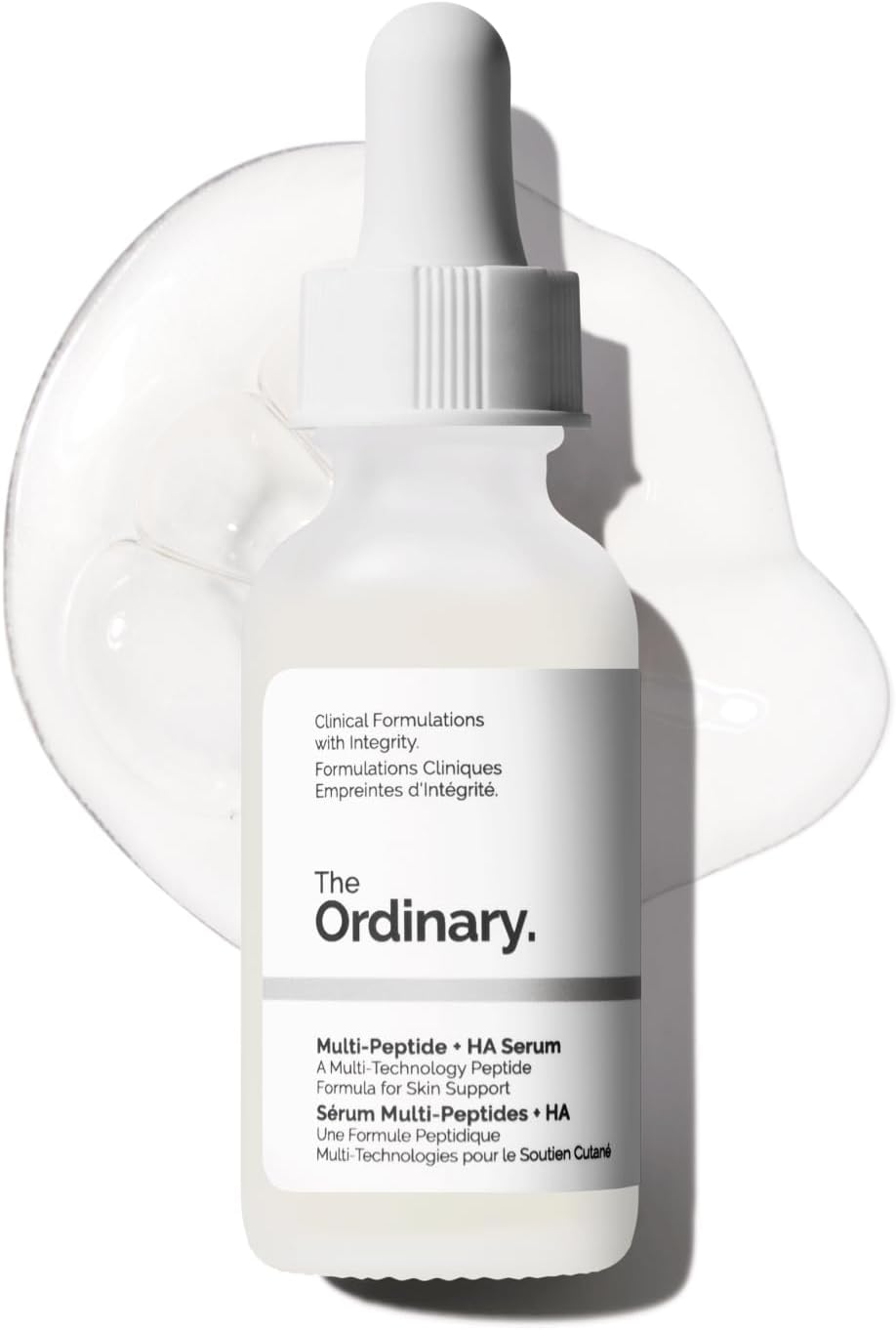HotMulti-Peptide + Hyaluronic Acid, Anti-Aging Peptide Serum for Crow’s Feet, Elasticity & Firmness, 1 Fl Oz