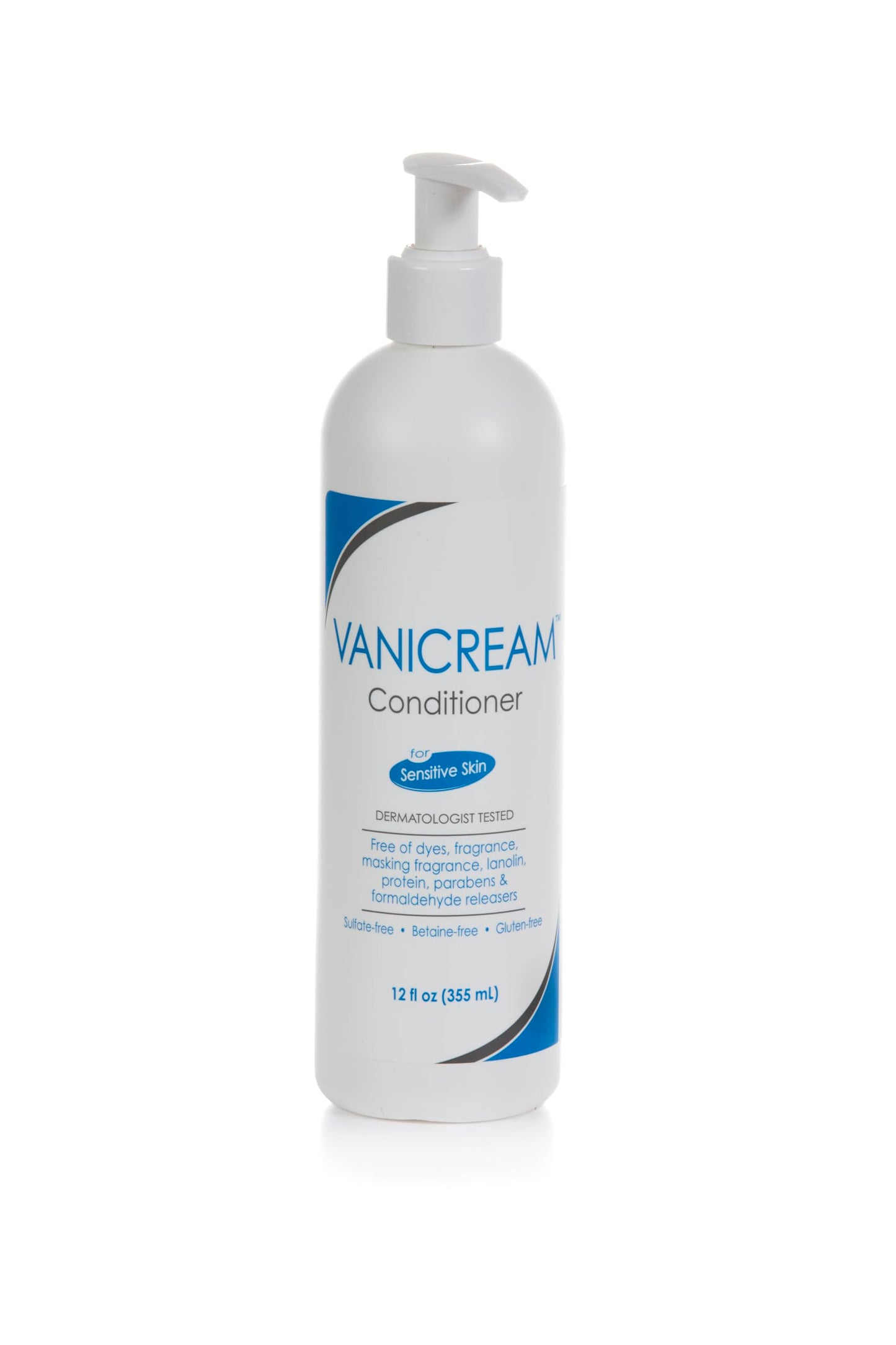 HotVanicream Shampoo, 12 Fl Oz, Formulated without Common Irritants for Sensitive Skin, Gentle, Clarifying Shampoo, Helps Remove Oil, Flaking and Build-Up, Dermatologist Tested