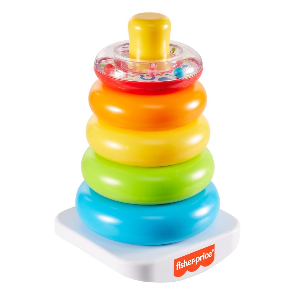 HotFisher-Price Baby’s First Blocks & Rock-a-Stack Toy Set