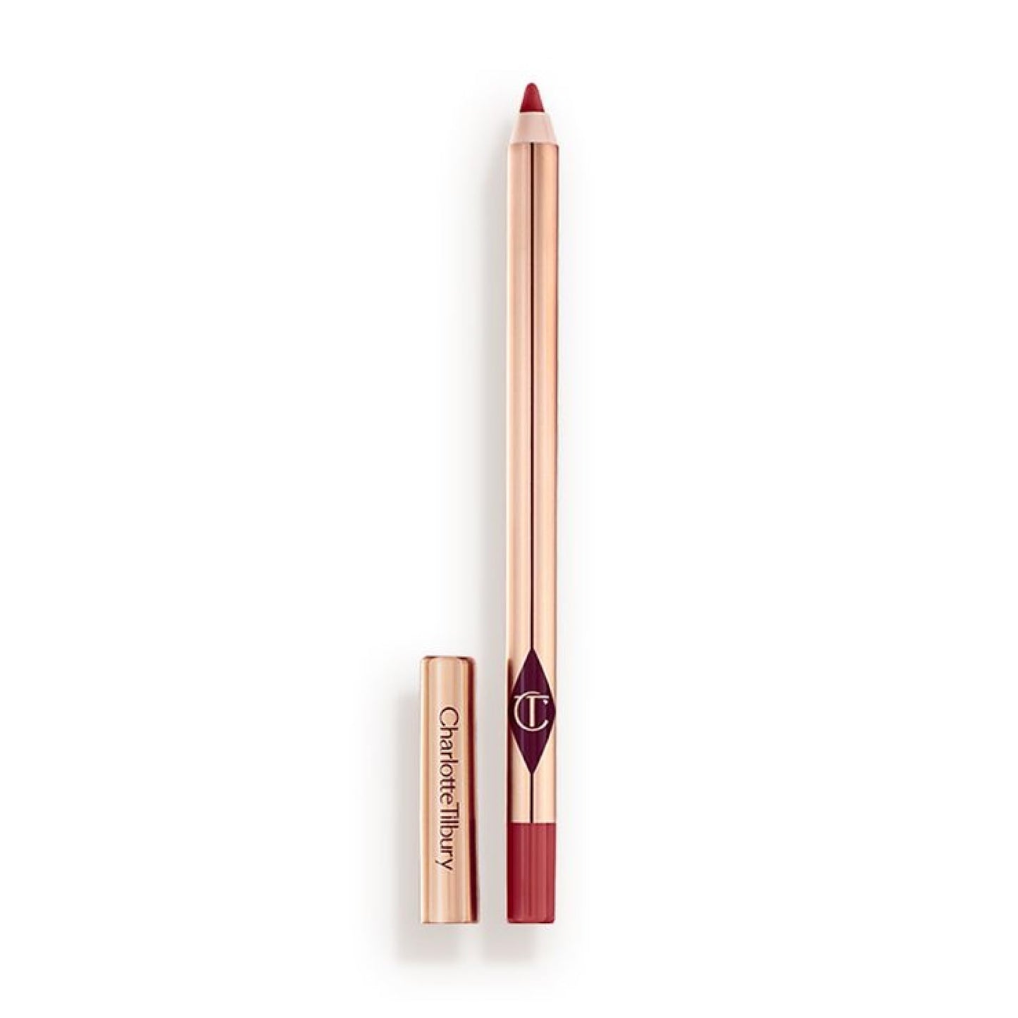 HotCharlotte Tilbury Lip Cheat Lip Liner Pencil - Gives Lips a Fuller-Looking, Defined Pout - Enriched with Jojoba Oil & Hyaluronic Acid - Waterproof, Smudge-Proof & Transfer-Proof