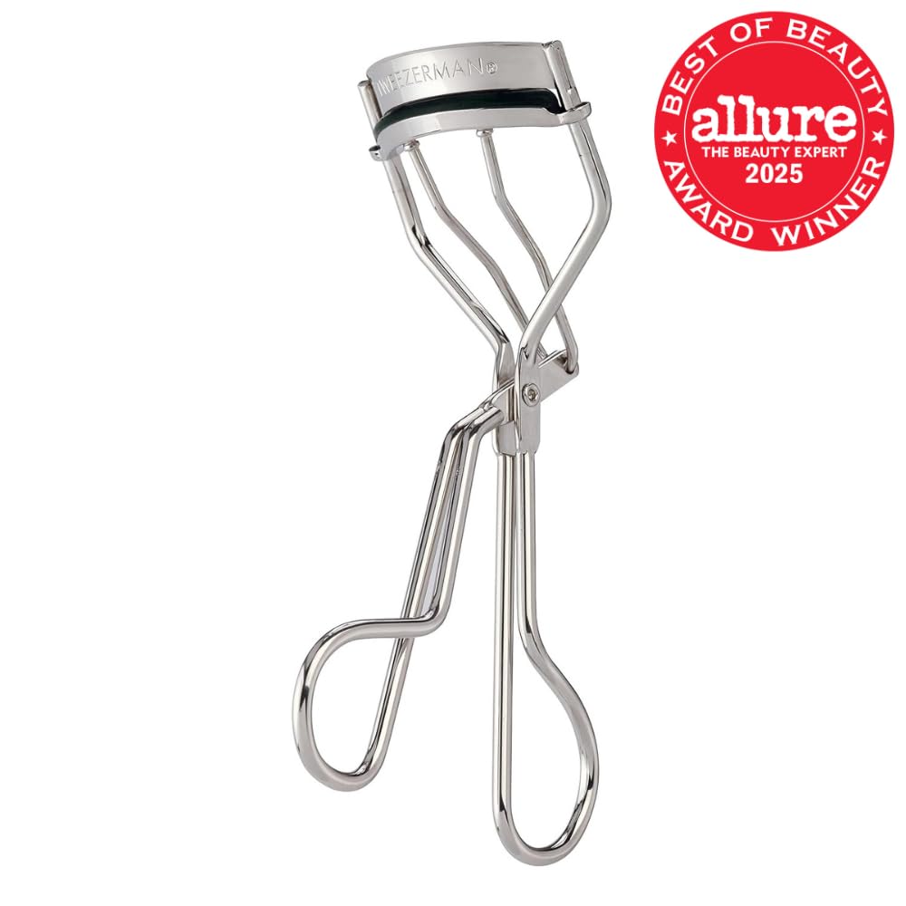 HotTweezerman Classic Eyelash Curler for All Eye Shapes with Refill Pads
