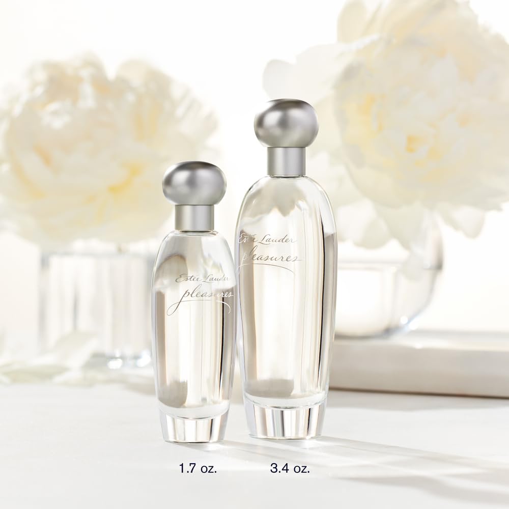 Hot Estée Lauder Pleasures Eau de Parfum Spray with Notes of Lilies, White Peonies & Jasmine | Floral Perfume for Women | Perfumes for Women