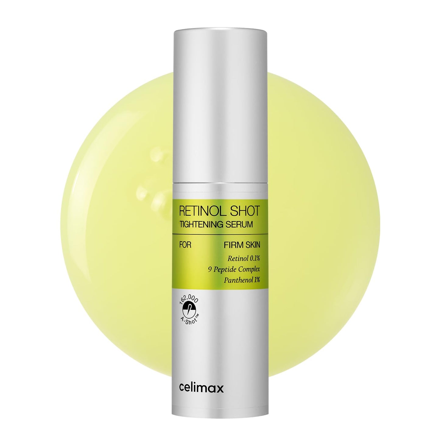 Hotcelimax The Vita A Retinol Shot Tightening Serum | with Pure Vitamin A Retinol, Peptide, Pore Minimizer, Wrinkles & Fine Lines, Firmer Skin, Anti-Aging, Skin Smoothing, Korean Skin Care Gift, 30ml