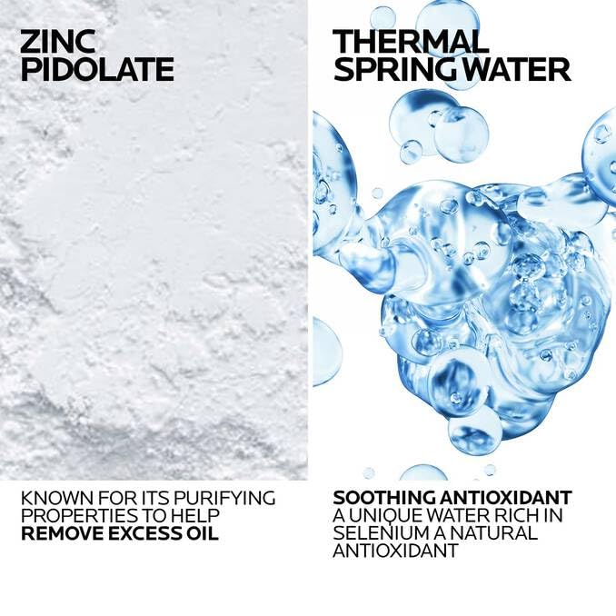 HotLa Roche-Posay Effaclar Purifying Foaming Gel Cleanser for Oily Skin, With Zinc Pidolate To Remove Excess Oil, Alcohol Free & Oil Free, Face Wash For Oily Skin, Dermatologist & Sensitive Skin Tested