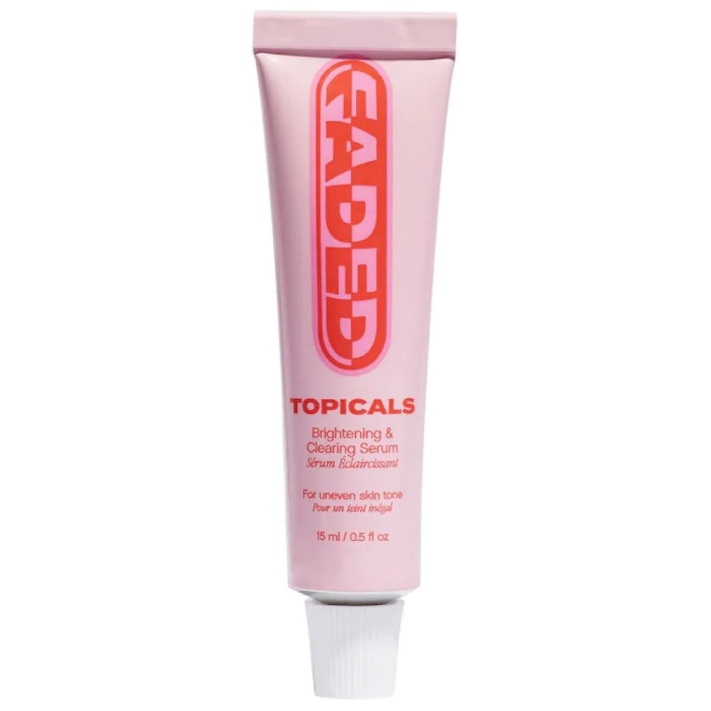 HotTopicals, Faded Brightening Serum, Reduces Discoloration, 0.5 Fl Oz | Clears Post-Blemish Marks, Scars & Spots, Kojic Acid & Niacinamide, Dermatologist-Tested, Vegan