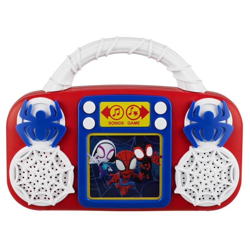 Hot eKids Bluey Toy Music Player, Toddler Toy with Built-in Music and Lights (Bluey)