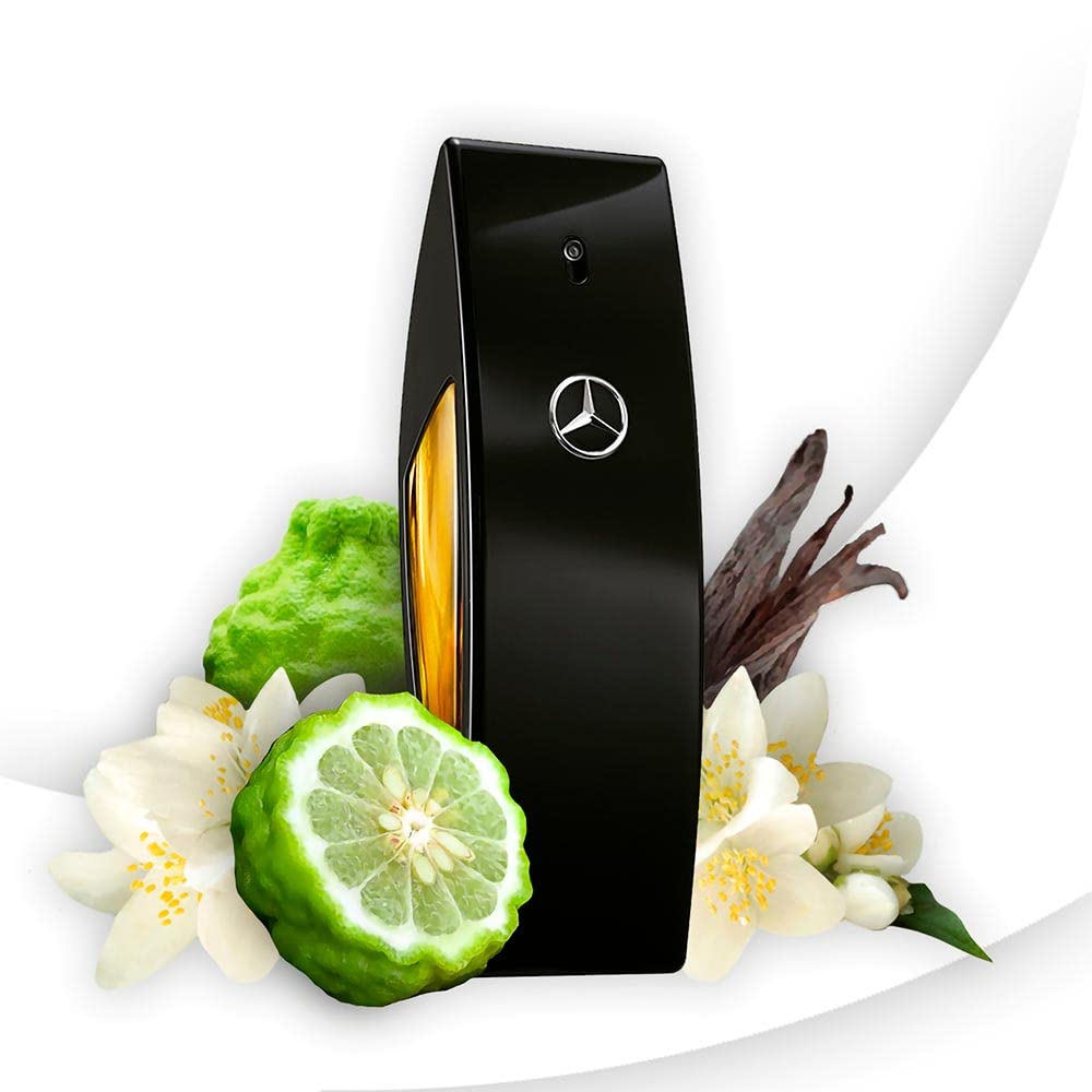Hot Mercedes Benz Club Black 100 Ml Edt Spray (3595471041197)