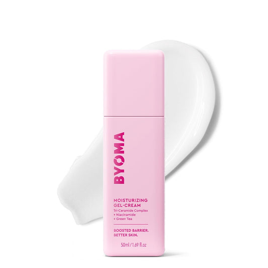 HotBYOMA Moisturizing Gel Cream - Barrier Repair Cream/Gel Face Lotion with Niacinamide and Green Tea - Ceramide Face Moisturizer for Dry Skin - Alcohol Free, Oil Free Face Moisturizer - 1.69 fl. oz