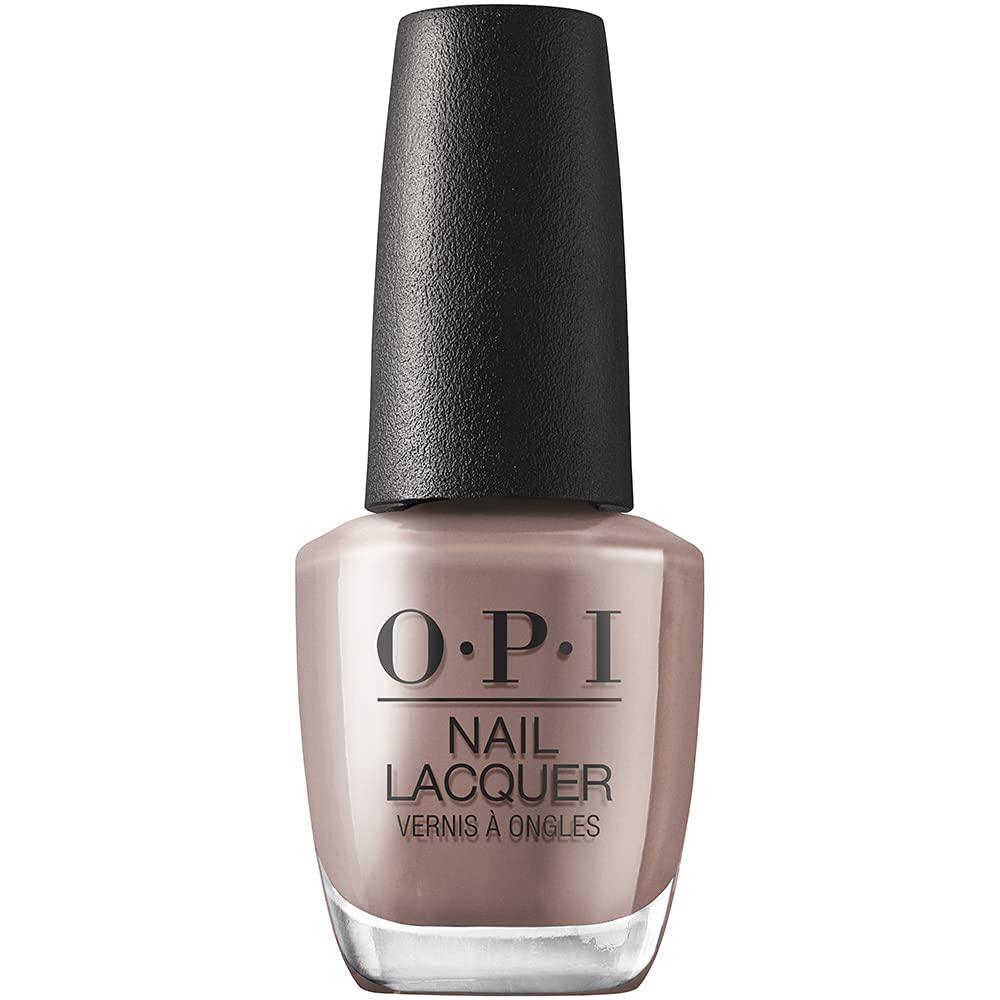 HotOPI Nail Lacquer Classic Nail Polish Colors | Nude & Brown Shades | Crème, Shimmer, and Glitter Chip Resistant Nail-Polish | Fast Drying, Streak-free Formula | 0.5 Fl Oz