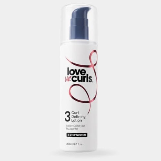 HotLove Ur Curls All In One Curl Cream Styler for Curly Hair, Anti Frizz Curl Defining Cream with Shea Butter, Hydrating Leave In Hair Treatment to Repair, Moisturize, Define & Style Curls, 250mL