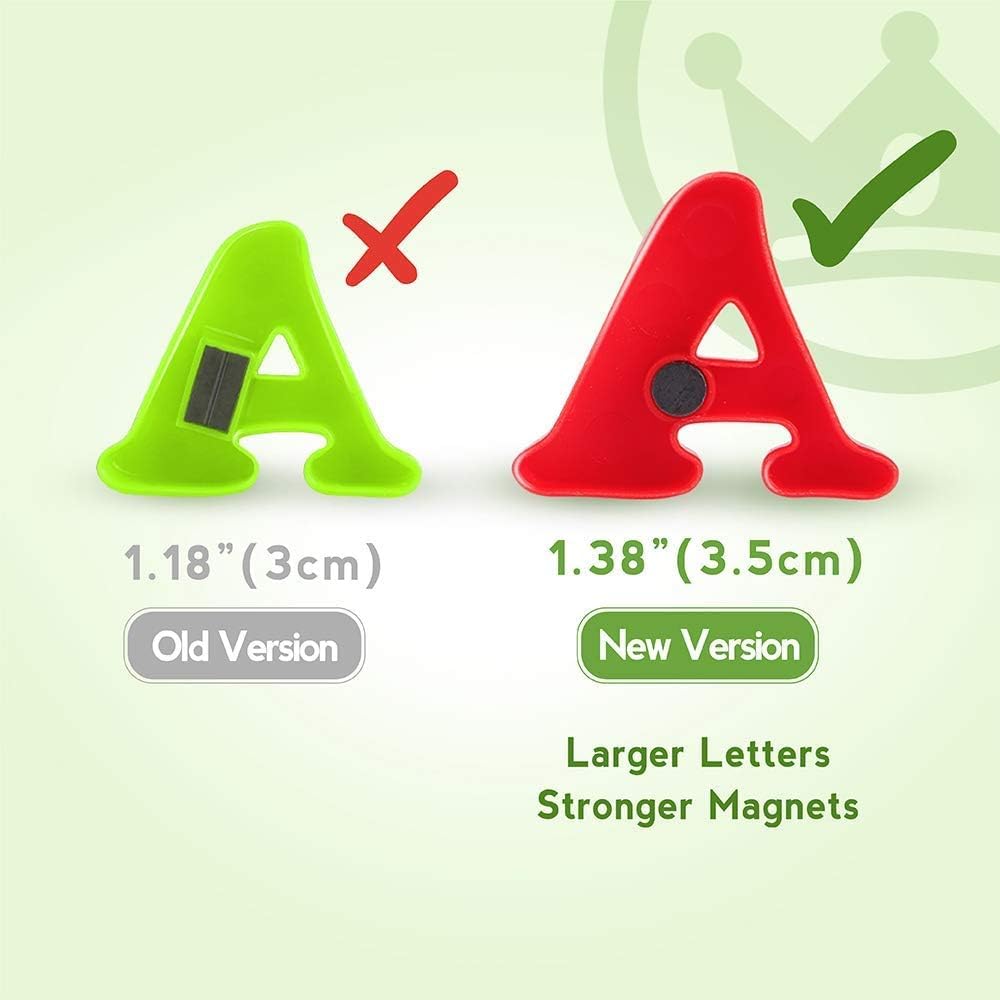 Hot Coogam Magnetic Letters Numbers Alphabet Fridge Magnets Colorful Plastic ABC 123 Educational Toy Set Preschool Learning Spelling Counting Uppercase Lowercase Math for 3 4 5 Years Kid(78 Pcs)