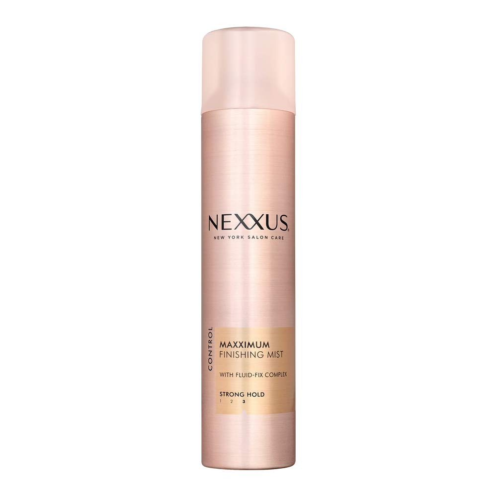 HotNexxus Styling Spray Maxximum Finish Firm Hold Hairspray Powered by STYLEPROTECT Technology 10 oz
