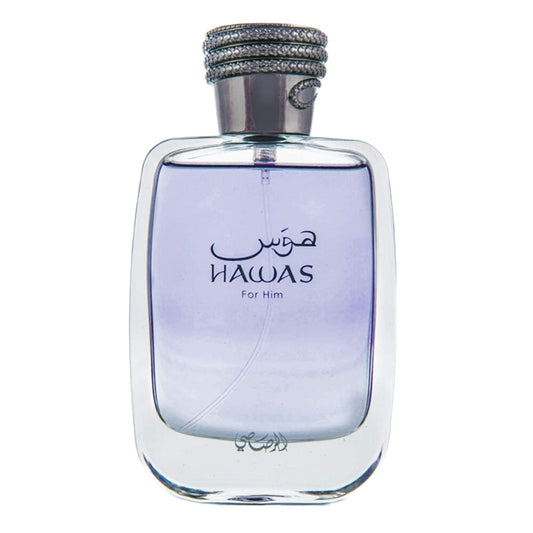 HotRasasi Hawas For Men Eau De Parfum Spray 100ML (3.4 Oz) - Long Lasting Arabian Perfume, Premium Perfume Men, Ideal for Special Occasions & Daily Elegance, A Bold and Captivating Fragrance