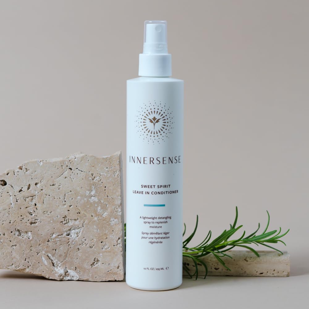 HotINNERSENSE Organic Beauty - Natural Sweet Spirit Leave-In Conditioner | Non-Toxic, Cruelty-Free, Clean Haircare (Full Size, 10 fl oz | 295 ml)