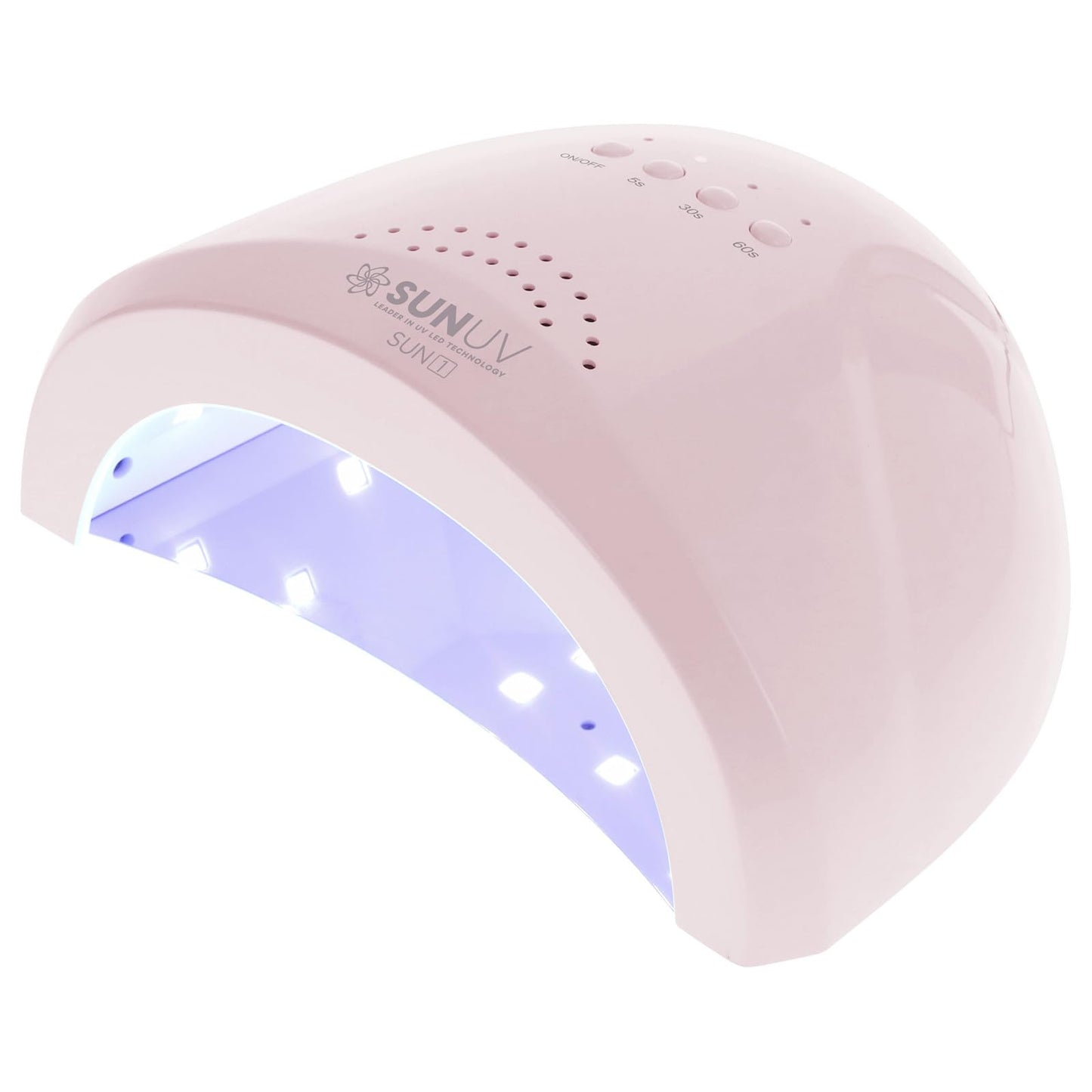 HotSUNUV UV LED Nail Lamp, Gel Light for Nail Polish UV Dryer with 3 Timers SUNone White