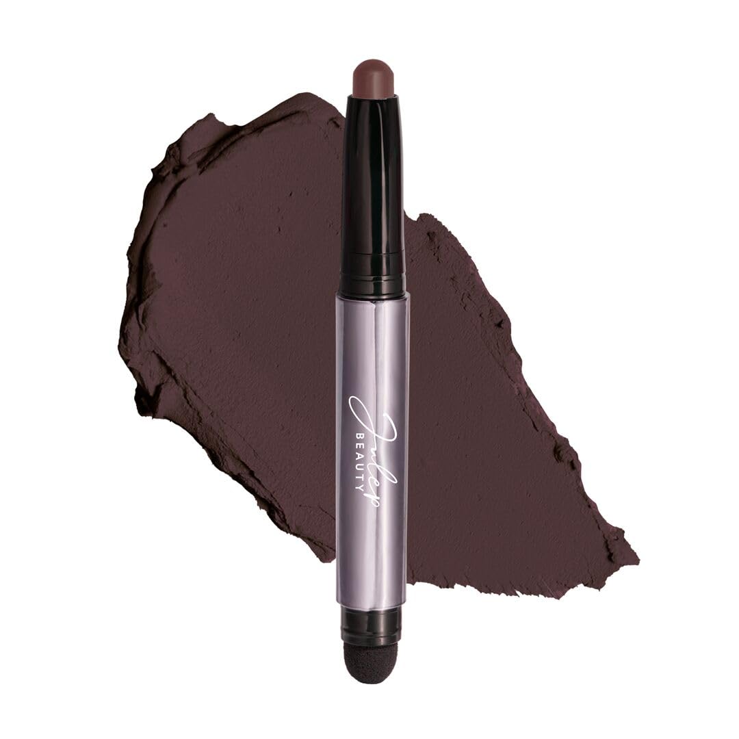 HotJulep Eyeshadow 101 Cream-to-Powder Waterproof Eyeshadow Stick – Champagne Shimmer – Long-Lasting, Buildable, Crease-Proof, Cruelty Free, Shimmer Finish with Built-In Smudger
